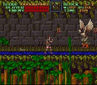 une photo d'Ã©cran de Super Castlevania 4 sur Nintendo Super Nes